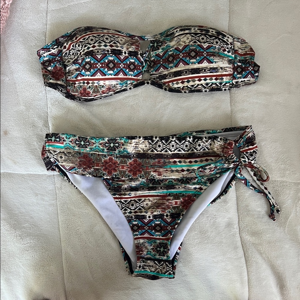 Antigua Multicolor Patterned Bikini